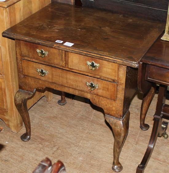 Walnut lowboy (wormed)